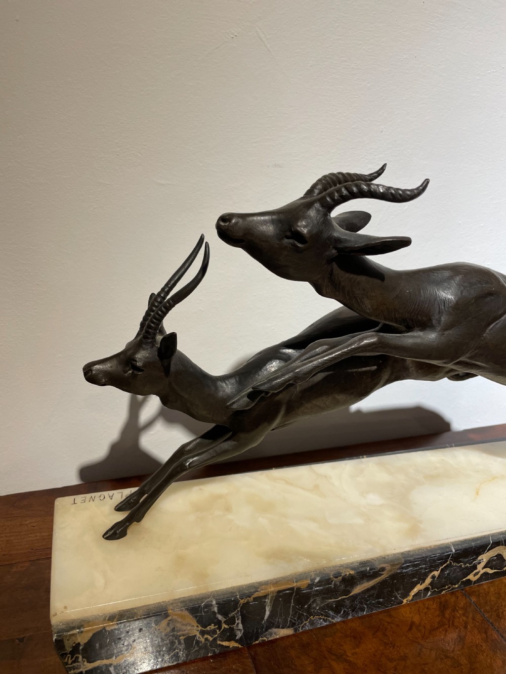Art Deco sculpture by Plagnet  View V
