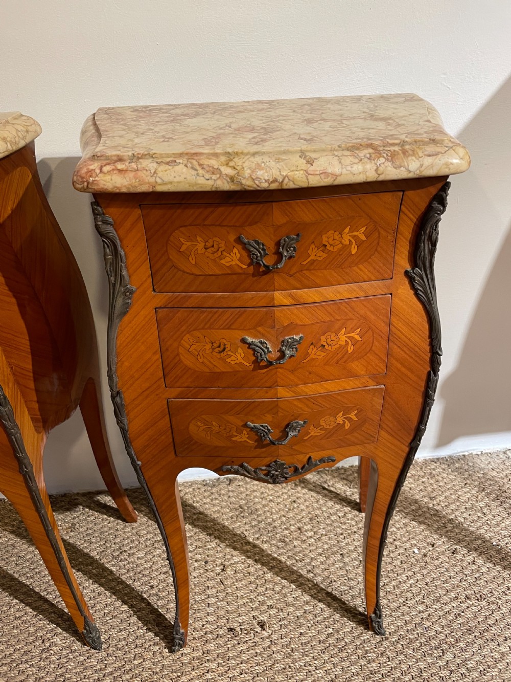 Pair of bedside cabinets  View II