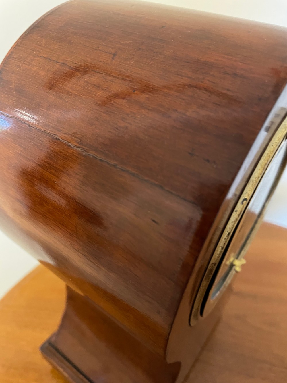 Mahogany Mantel Clock View VIII