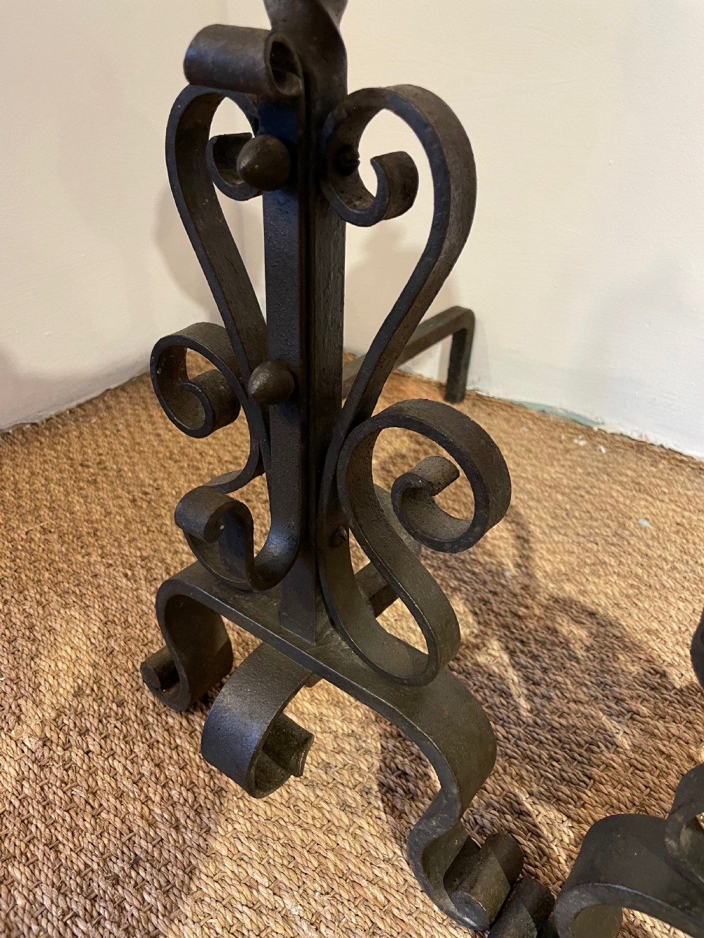 Pair of fire dogs / andirons  View IV