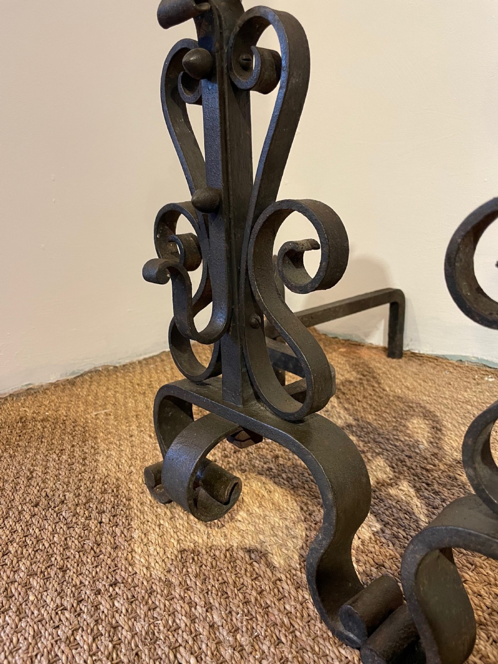 Pair of fire dogs / andirons  View VII