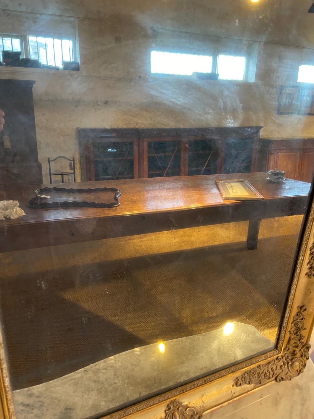 19th century gilt mirror  View IV