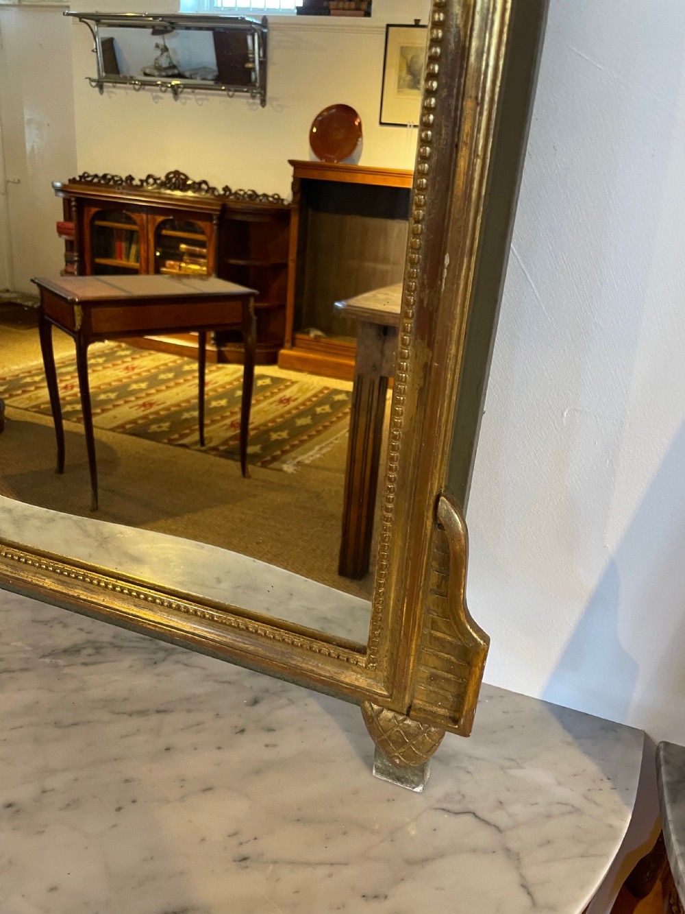 1930’s gilt wood mirror  View III