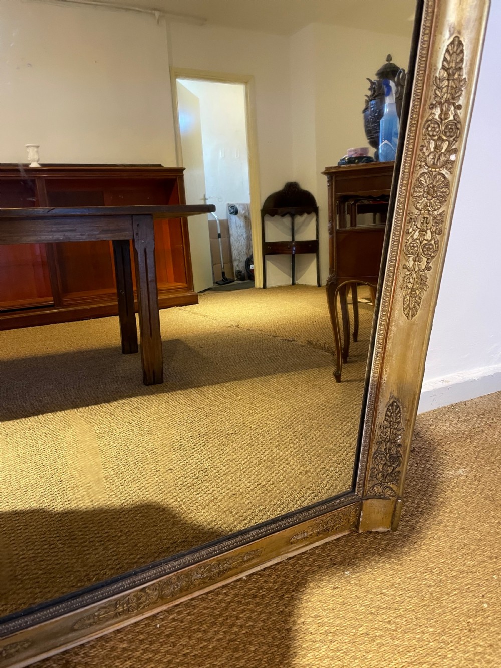 19th century gilt over mantle 37.5 x 51.5  View V