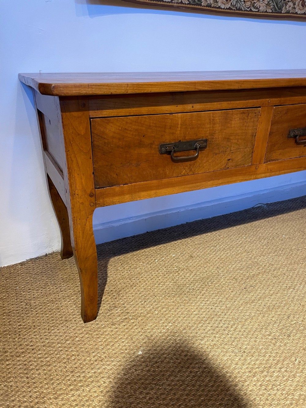 Cherry wood dresser base / server  View II