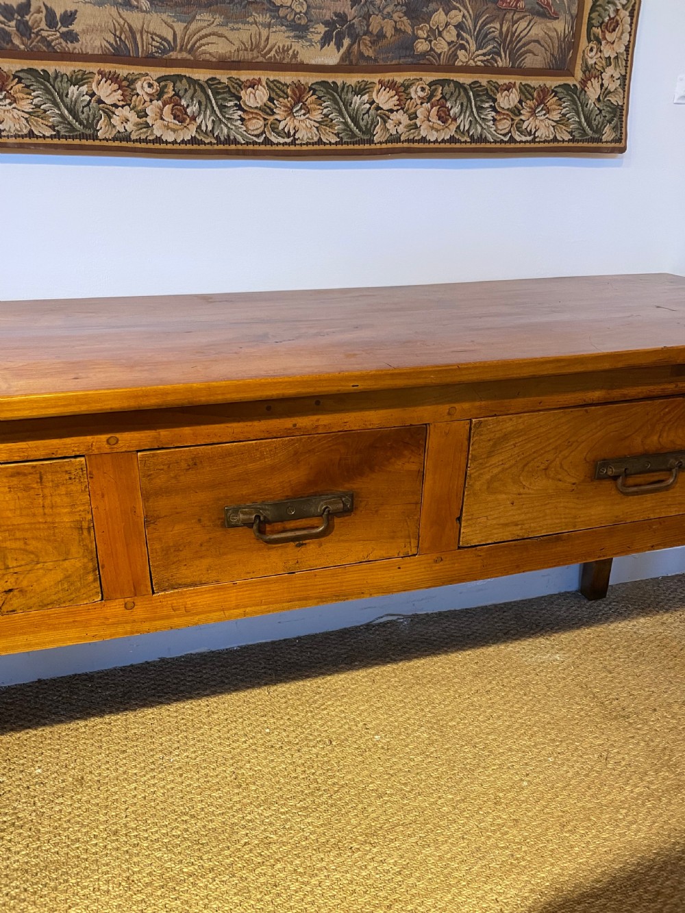 Cherry wood dresser base / server  View III