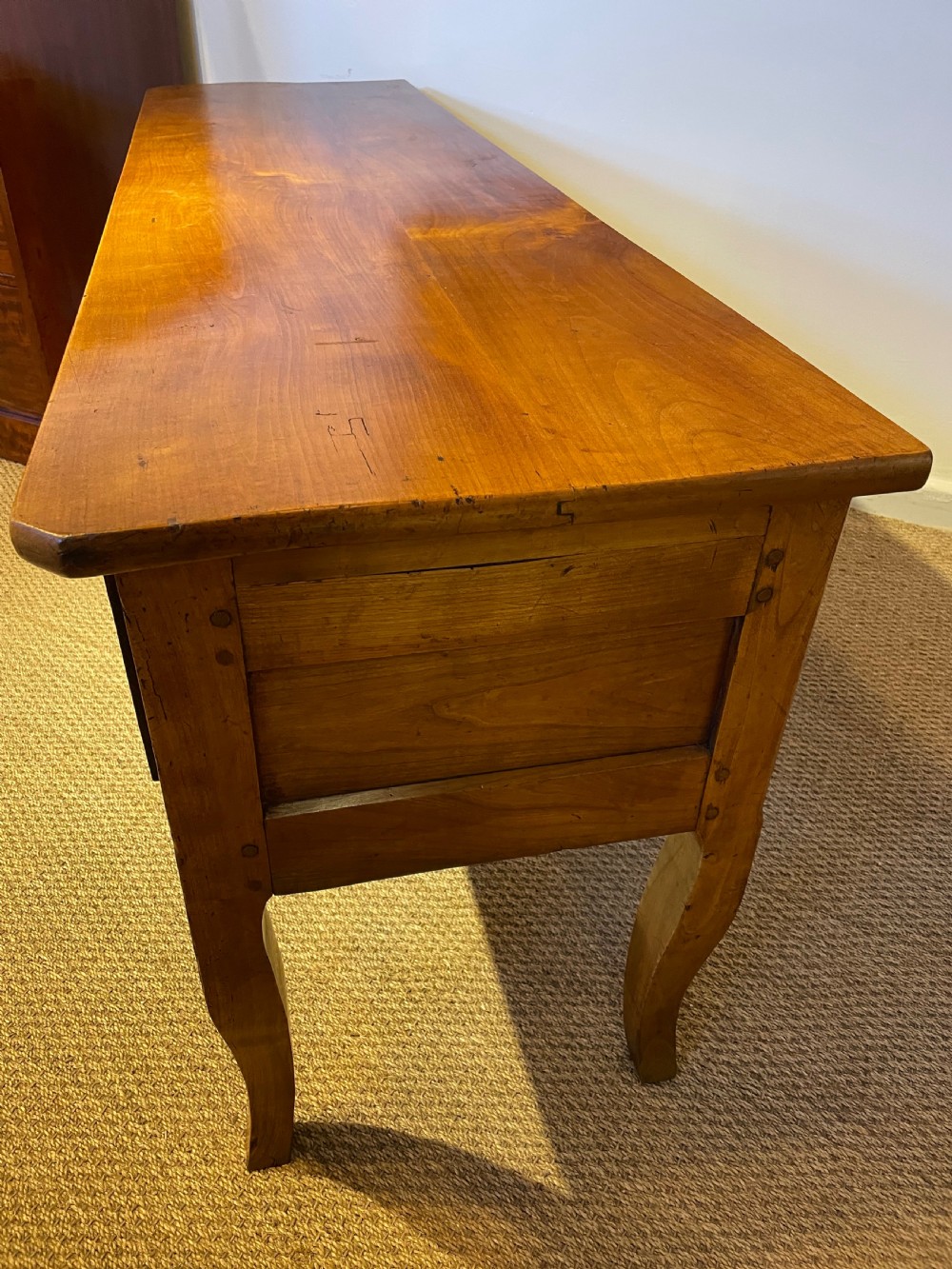 Cherry wood dresser base / server  View VI
