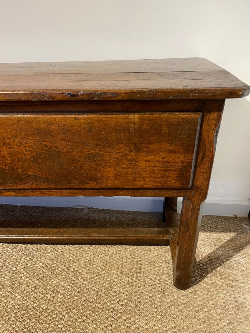 Antique oak dresser base / server  View IX