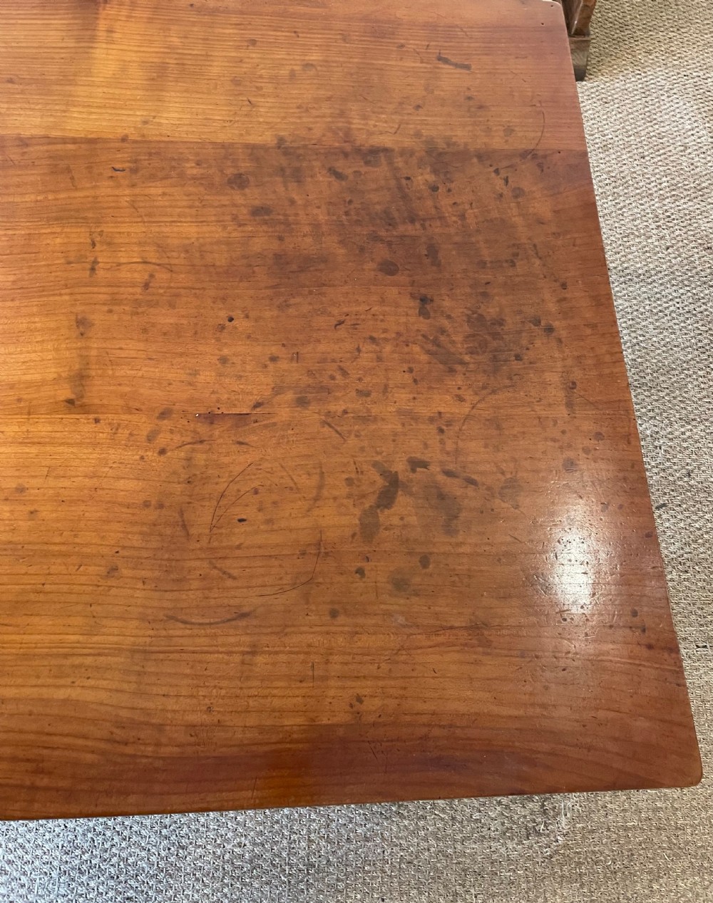 Cherrywood farmhouse table 2m  View V