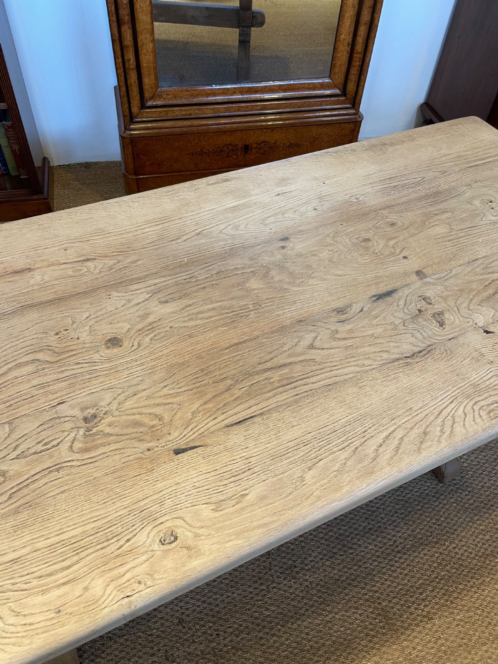 Small oak farm house table  View IV