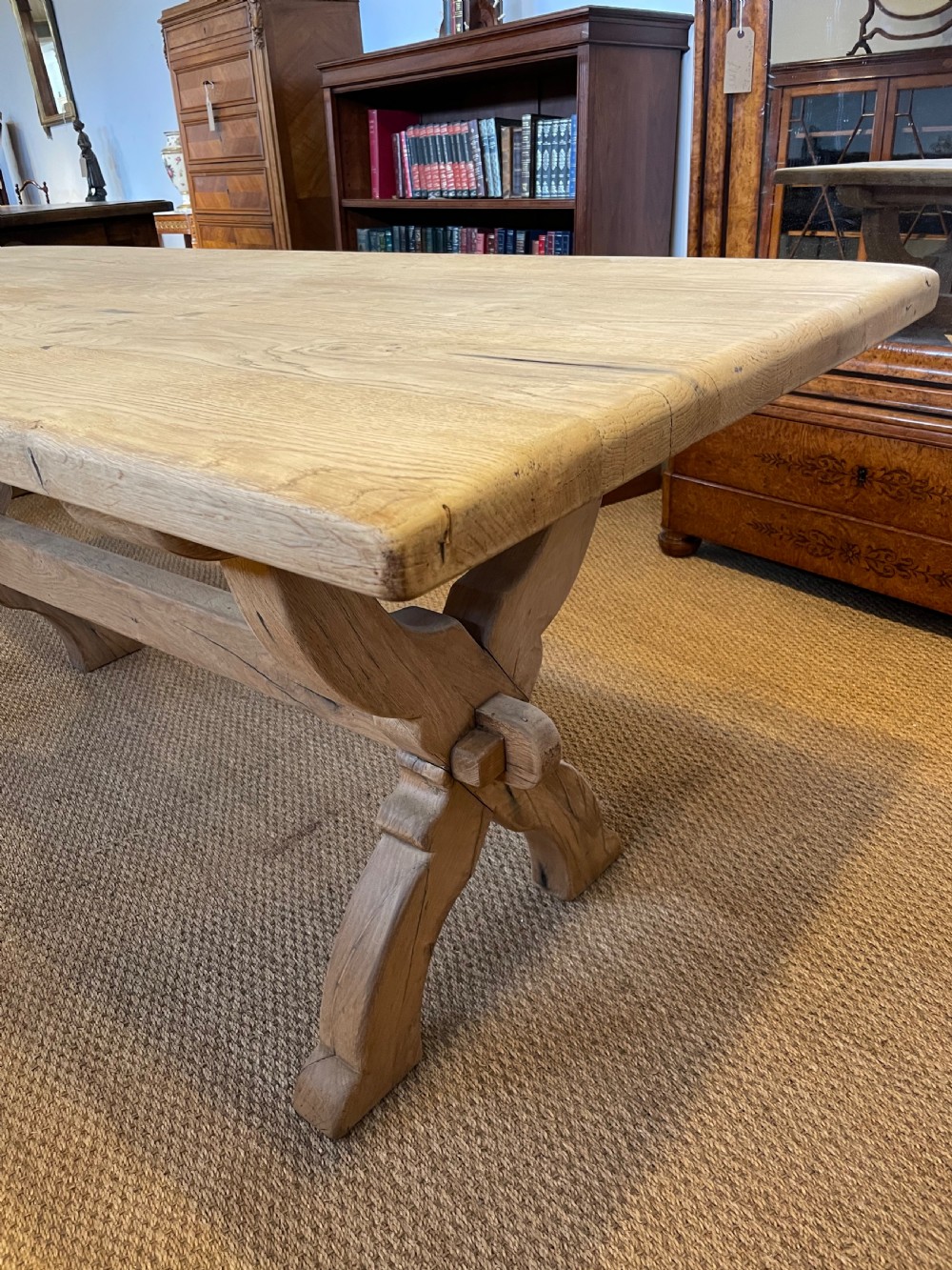 Small oak farm house table  View VII