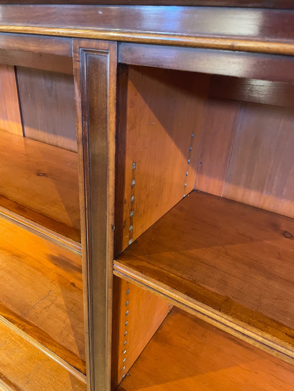 Large Victorian mahogany bookcase  View VIII