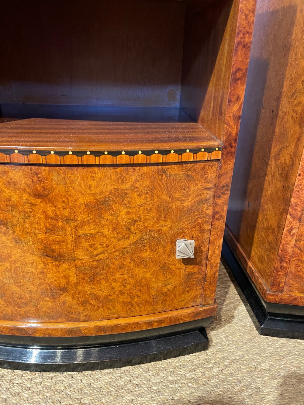 Pair of Art Deco bedside cabinets  View IV
