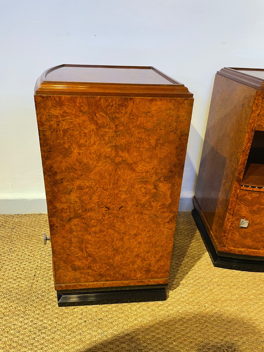 Pair of Art Deco bedside cabinets  View IX