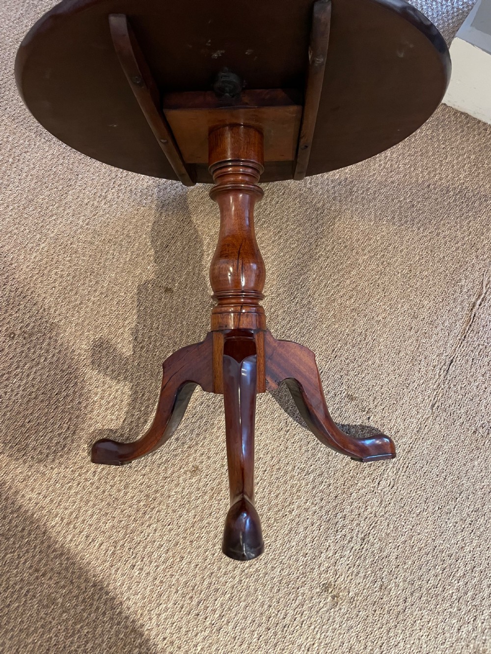 Mahogany wine table  View IV
