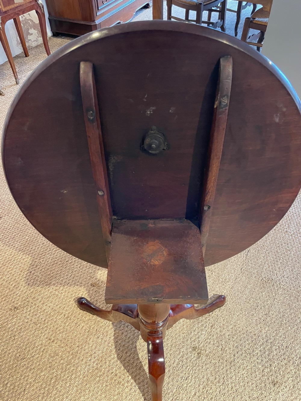 Mahogany wine table  View VI