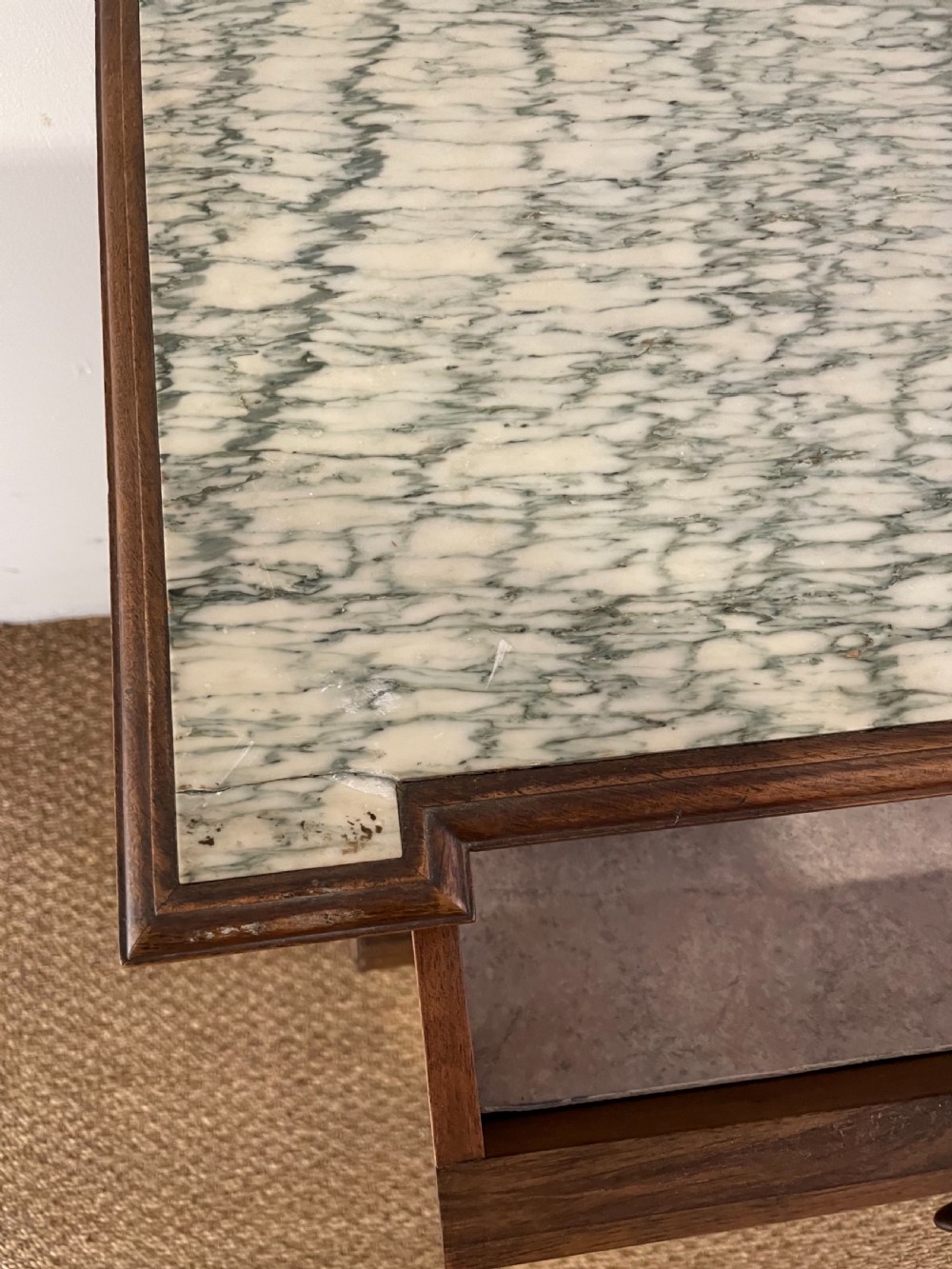 Pair of walnut bedside cabinets  View III