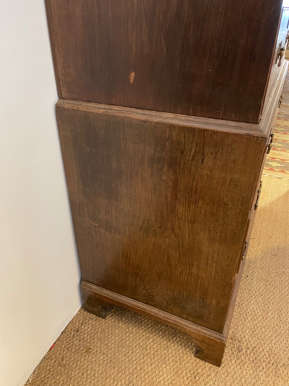 18th century mahogany chest on chest  View V