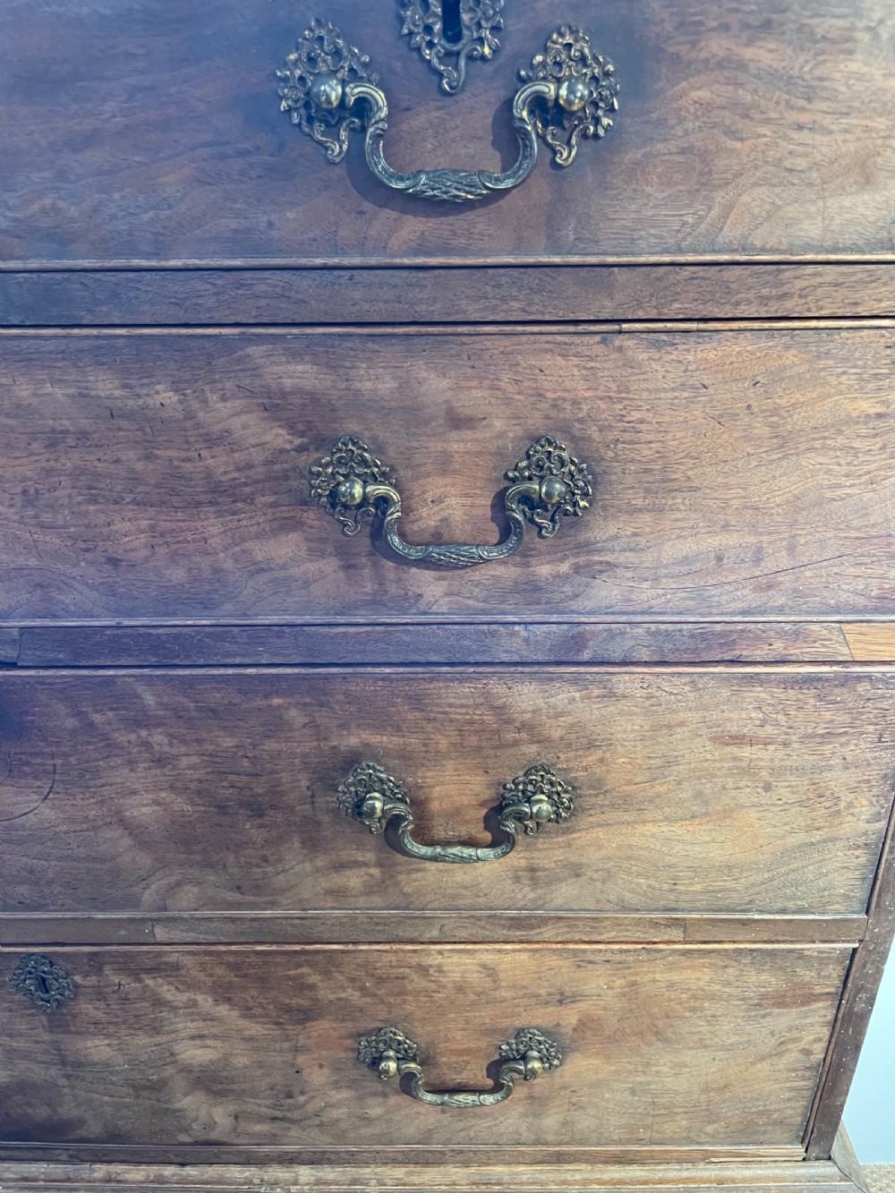 18th century mahogany chest on chest  View IX