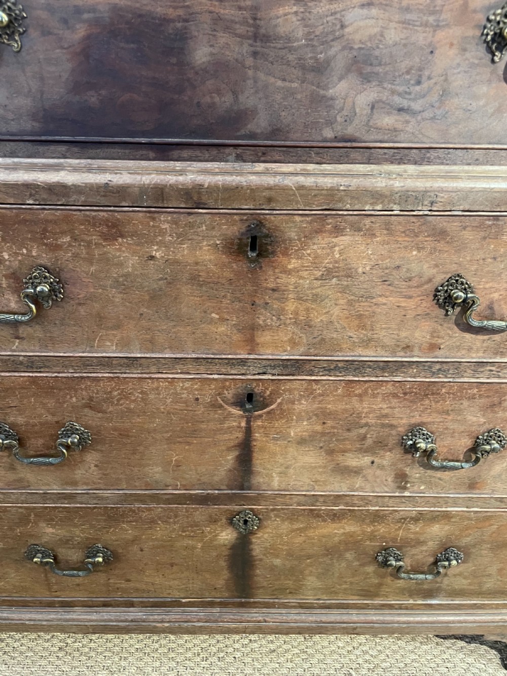 18th century mahogany chest on chest  View XII