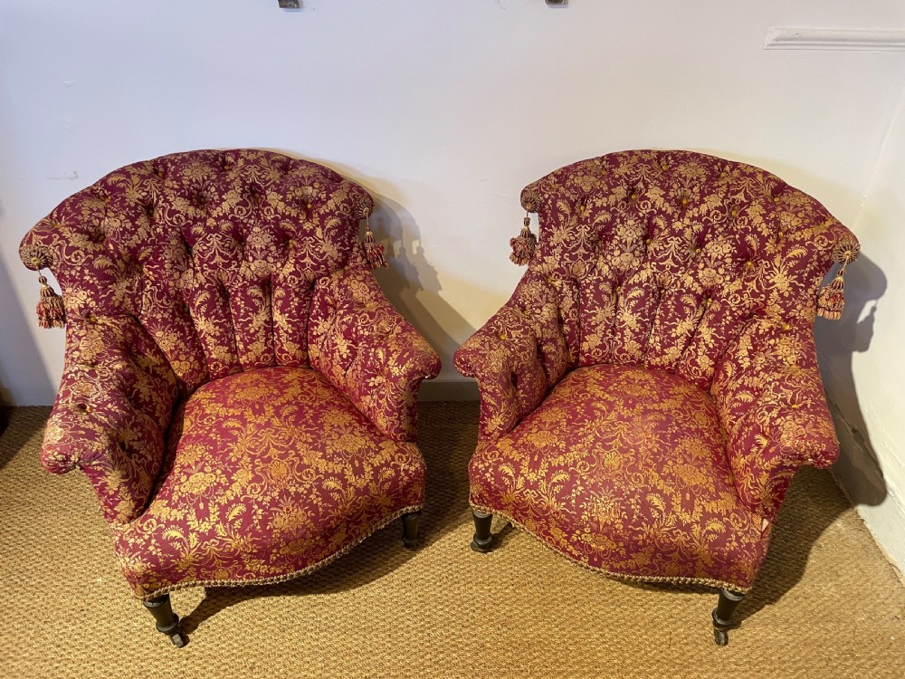 Pair of Napoleon III chairs  View II