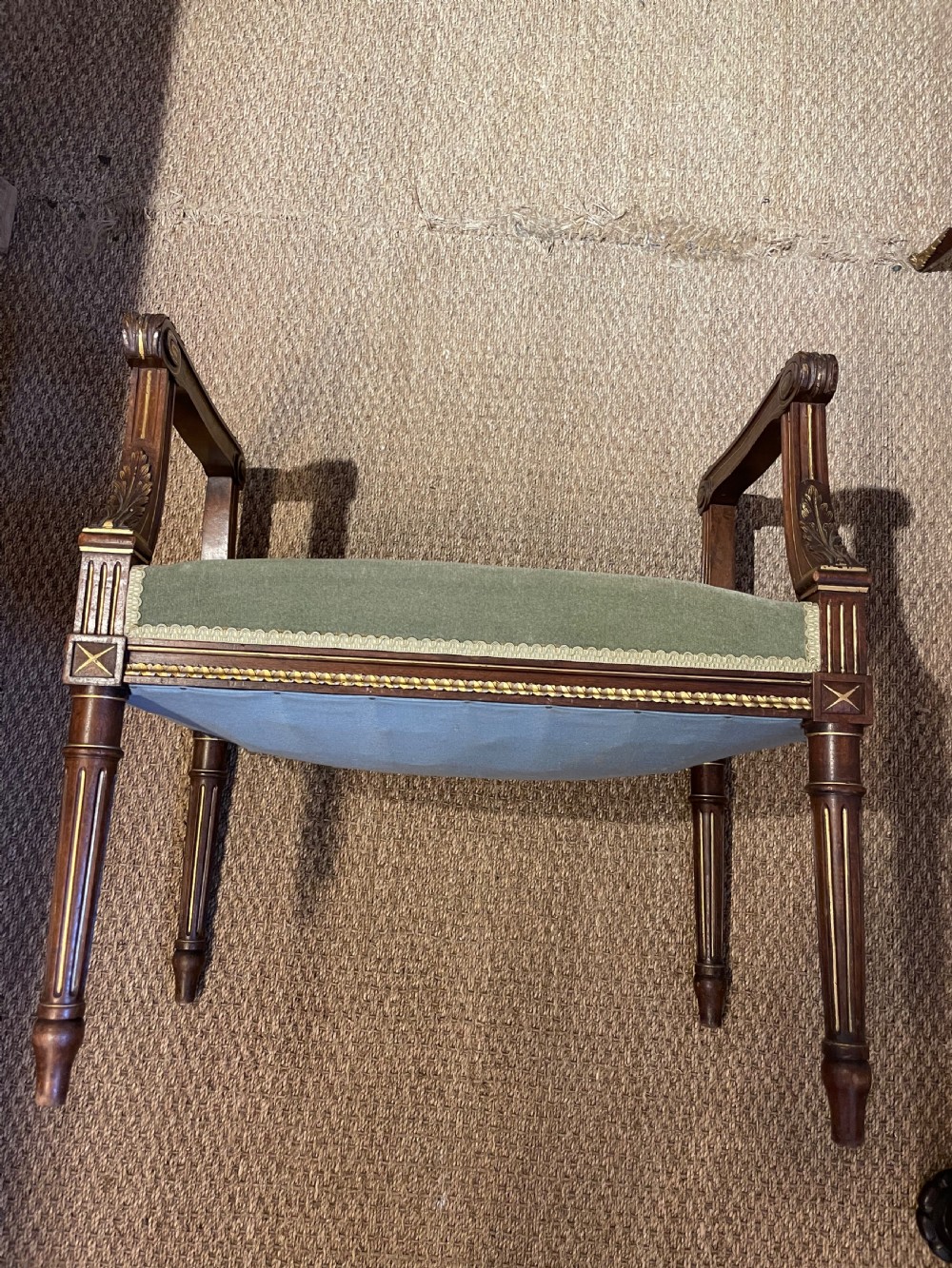 Walnut stool  View V