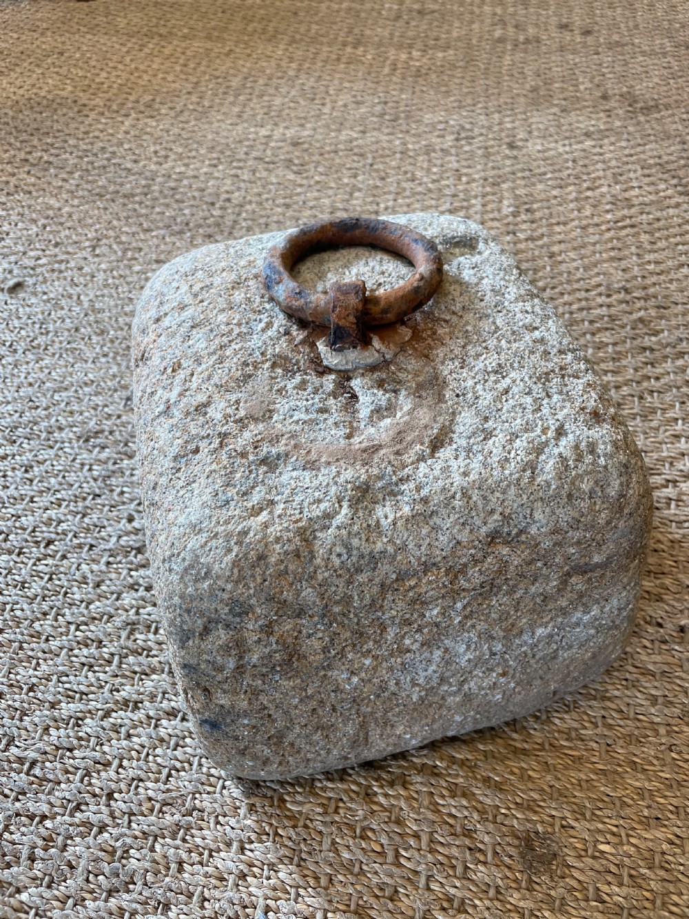 Antique farm weight  View II