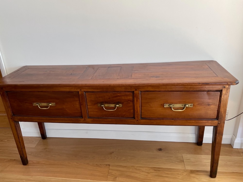 Cherrywood dresser base / server 