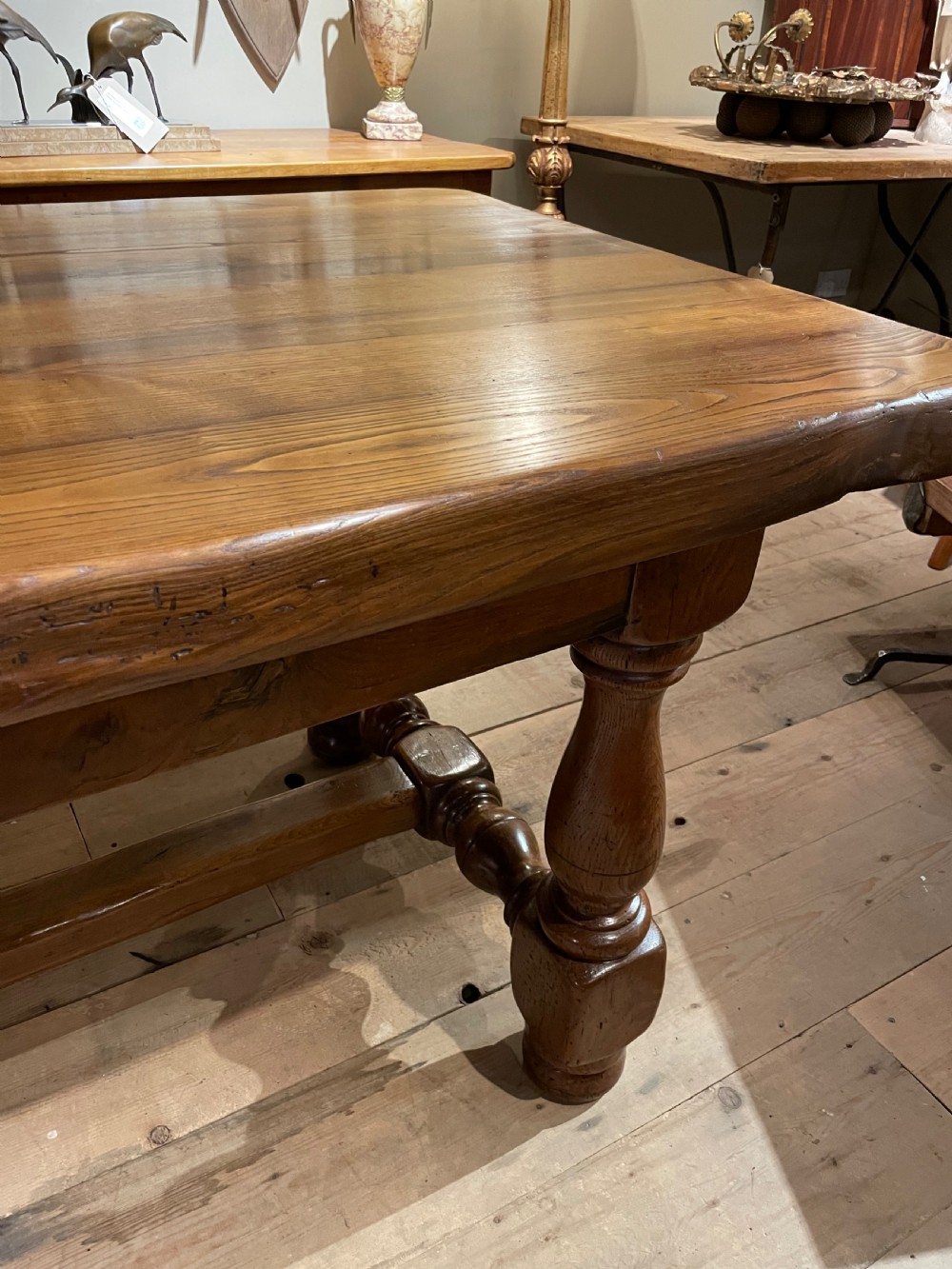 Large Oak refectory table  View III