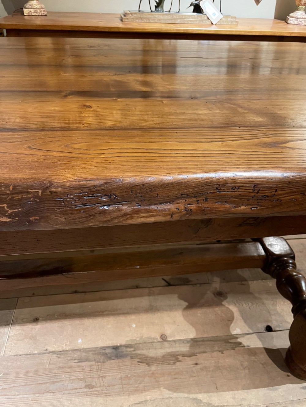 Large Oak refectory table  View IV
