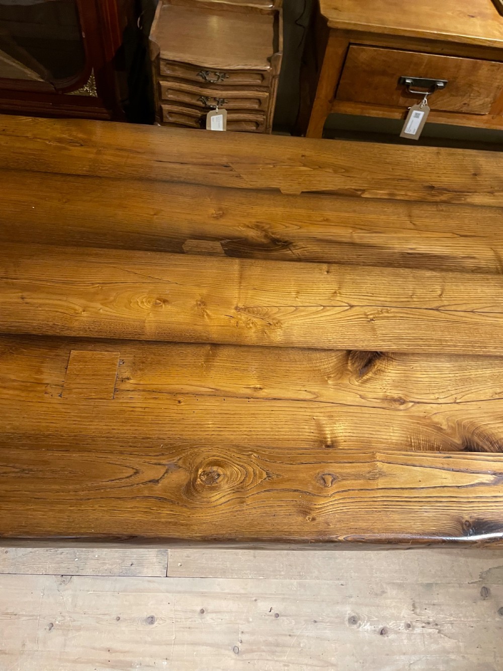 Large Oak refectory table  View VII