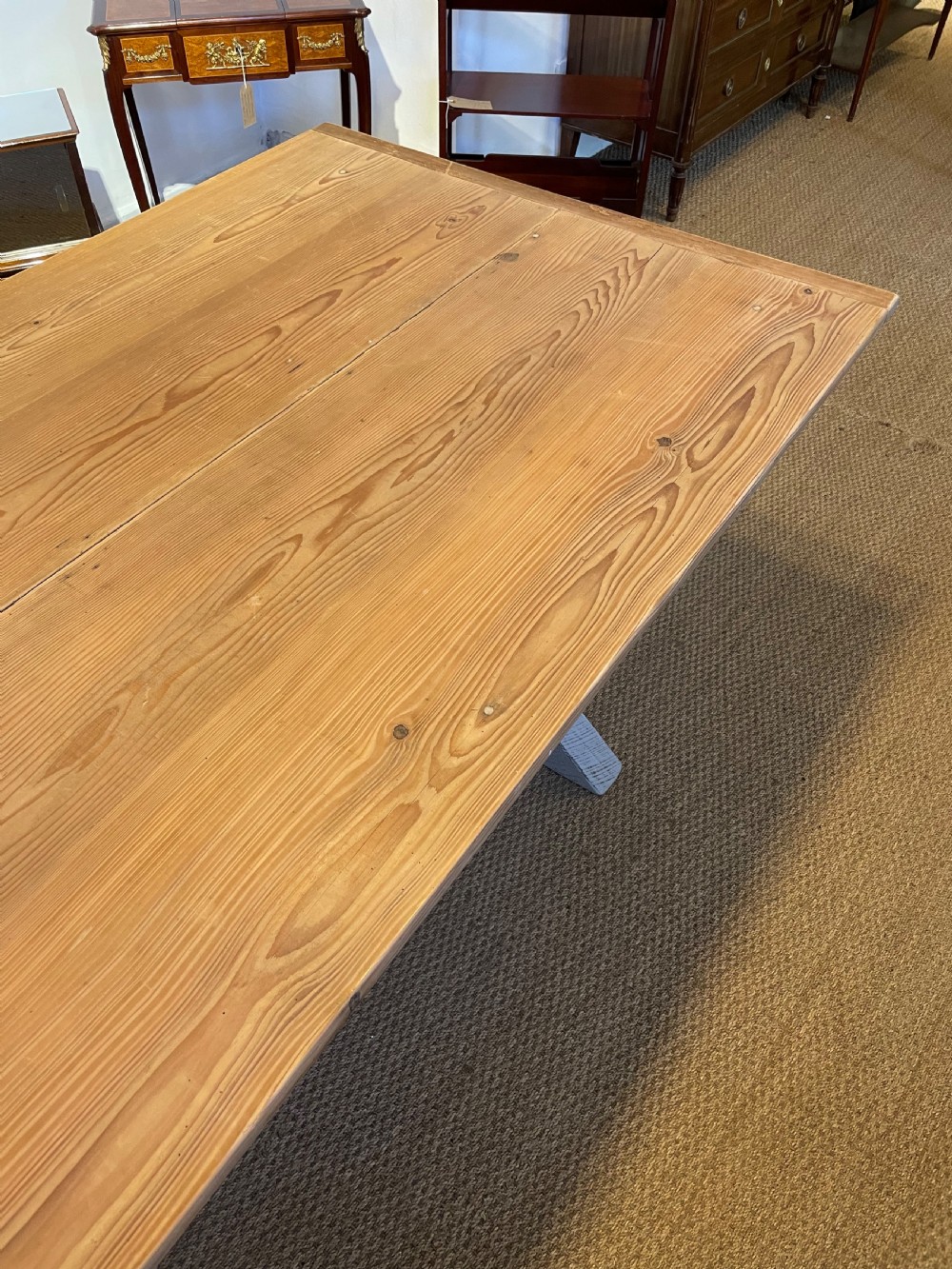 Large wide farmhouse table  View X