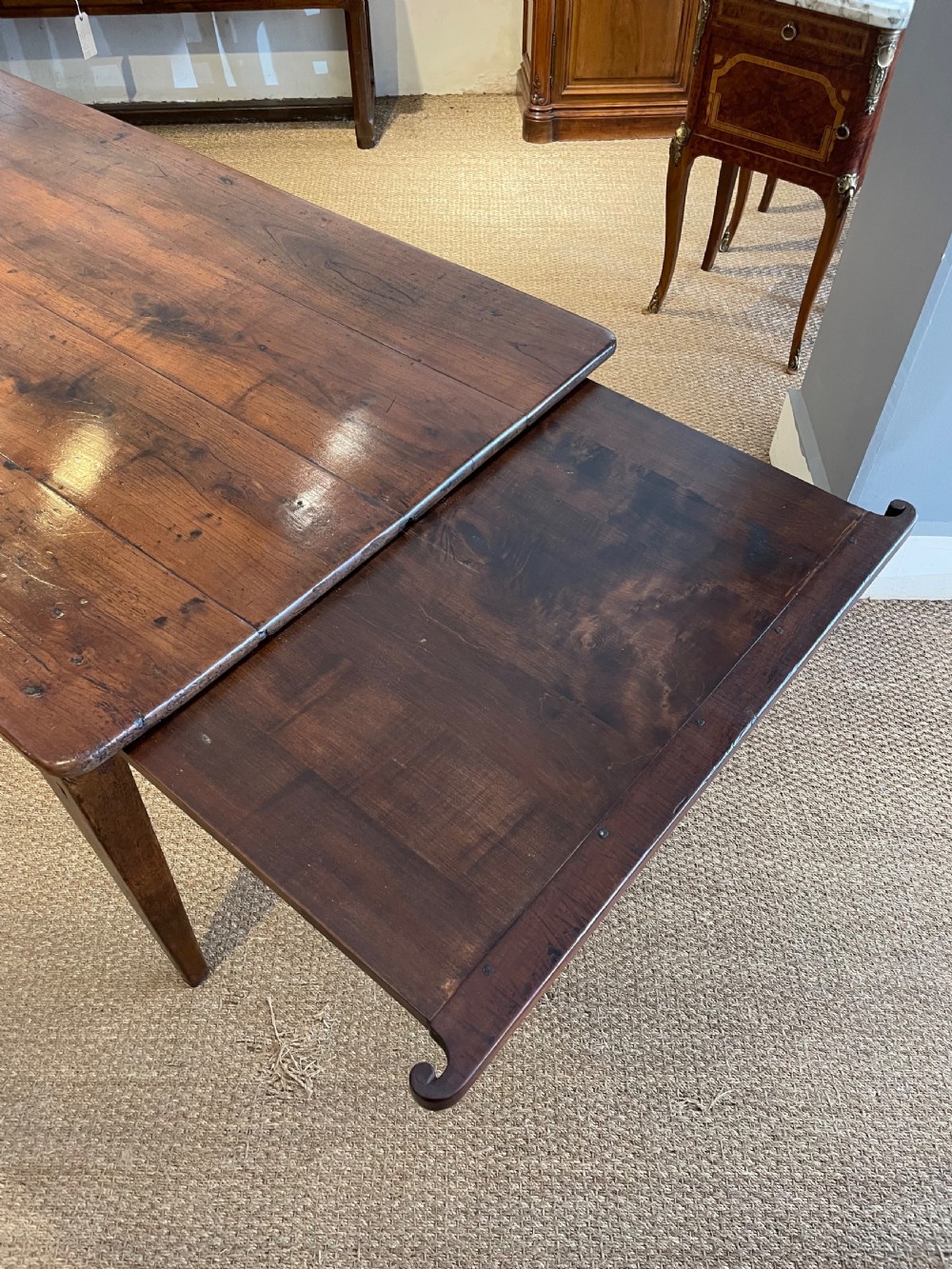 Cherrywood farmhouse table  View II