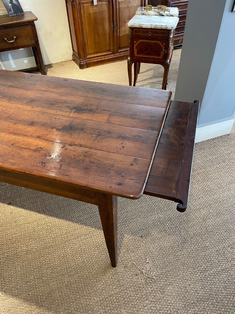 Cherrywood farmhouse table  View III