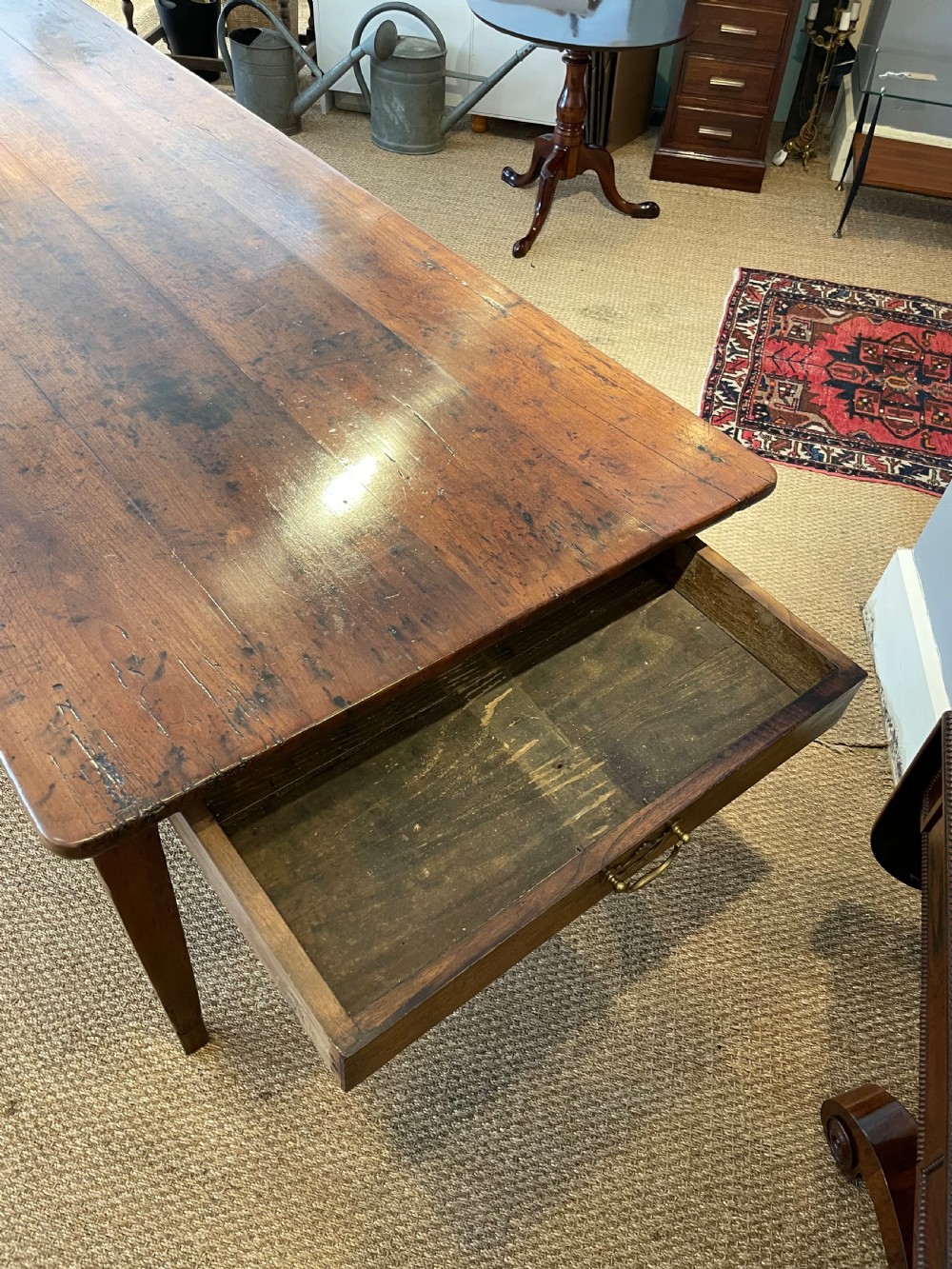 Cherrywood farmhouse table  View VII