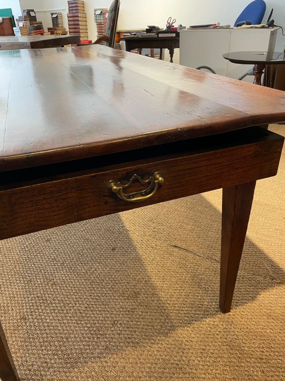 Cherrywood farmhouse table  View VIII