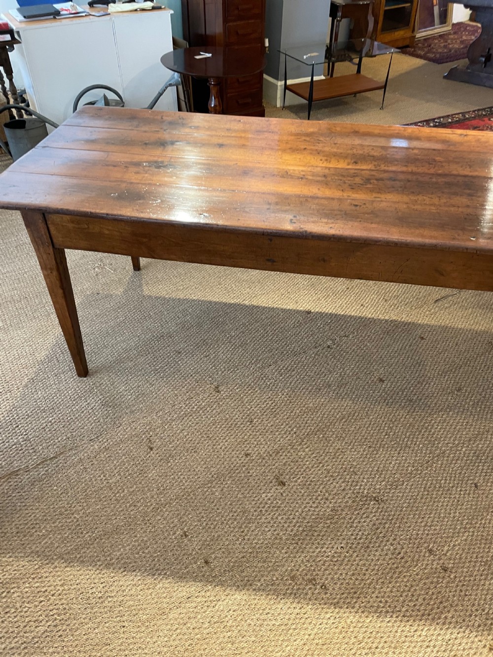 Cherrywood farmhouse table  View XI