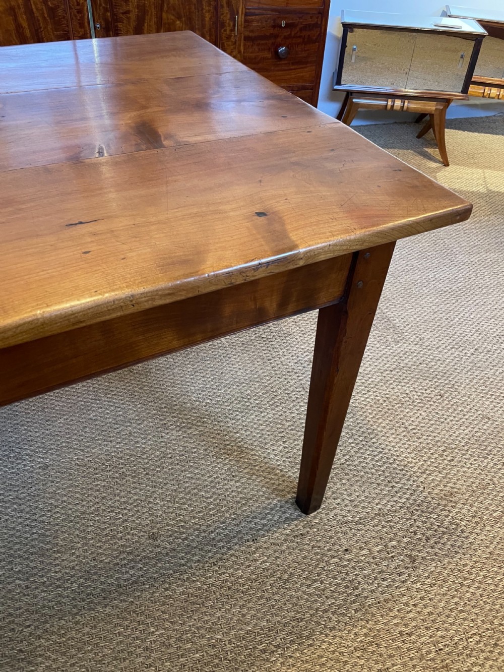 Cherry wood farm house table  View III