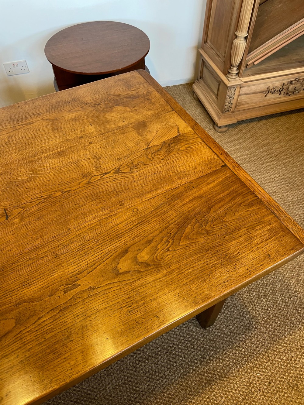 Oak farmhouse table  View VII