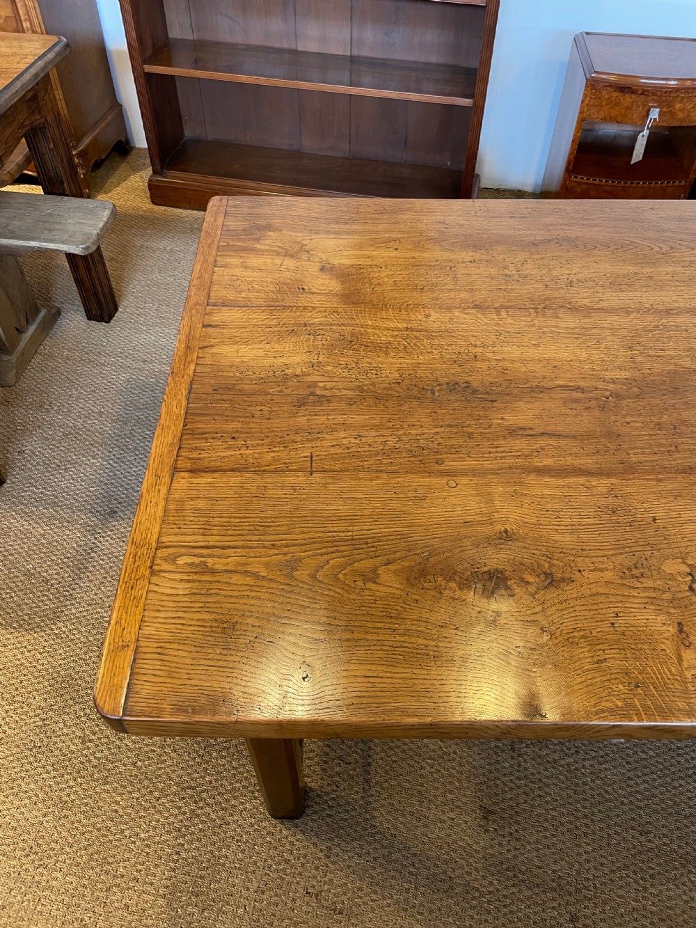 Oak farmhouse table  View III