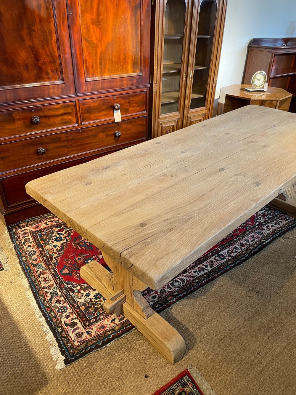 Oak refectory table  View IV