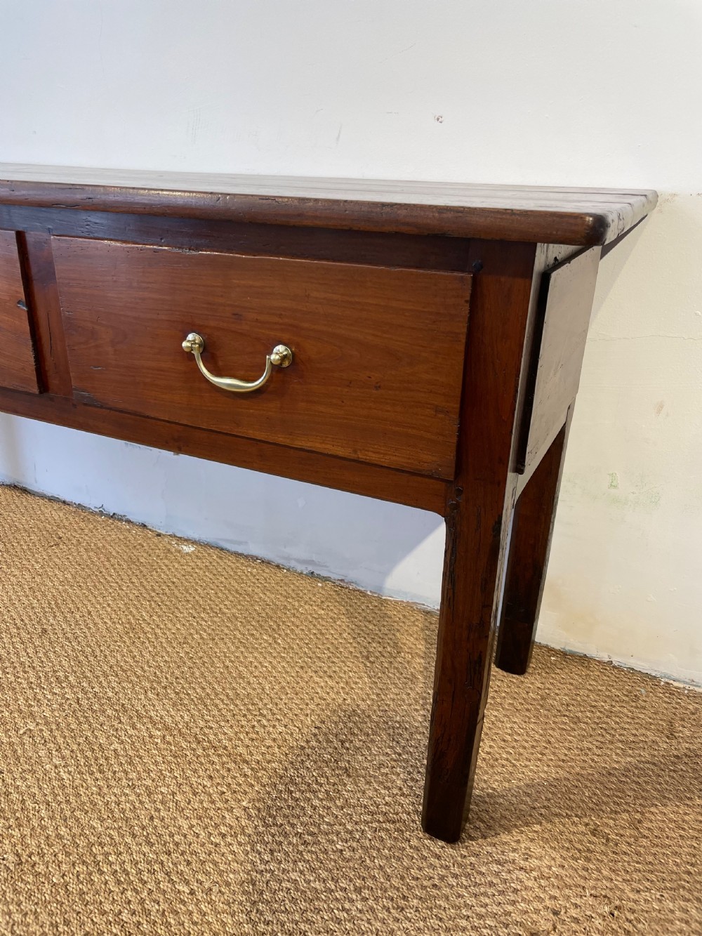 Cherry wood dresser base / server  View II