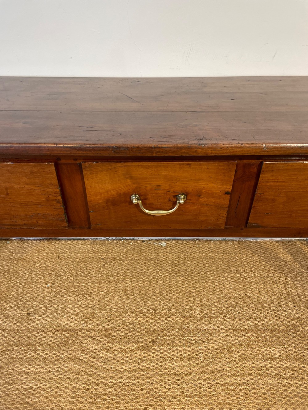 Cherry wood dresser base / server  View IV