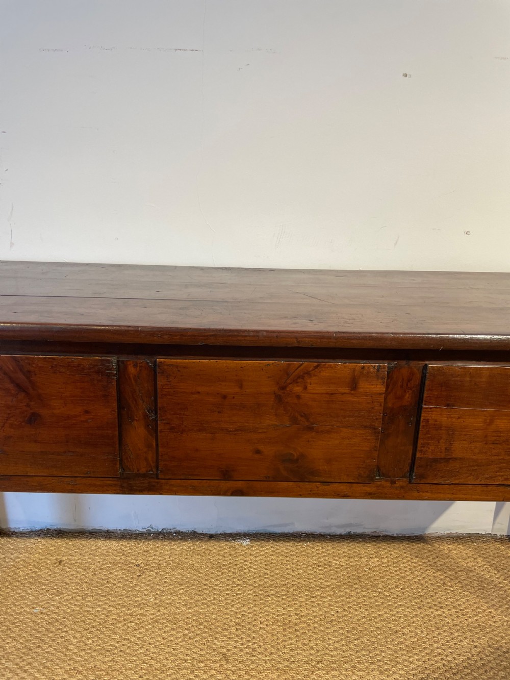 Cherry wood dresser base / server  View XI