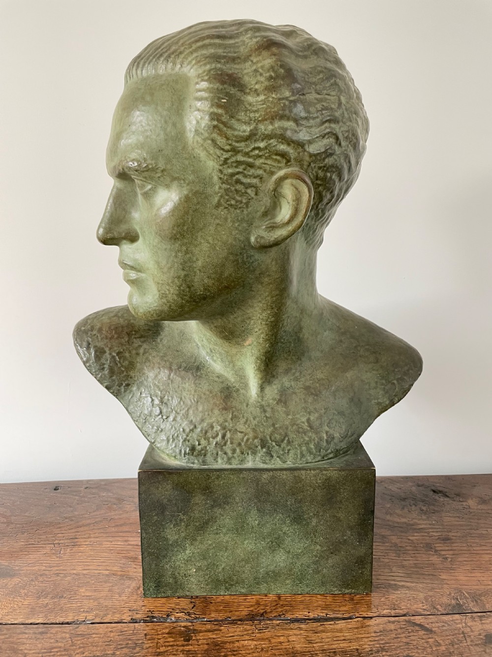 Art Deco bust by “ lucien Gibert  “