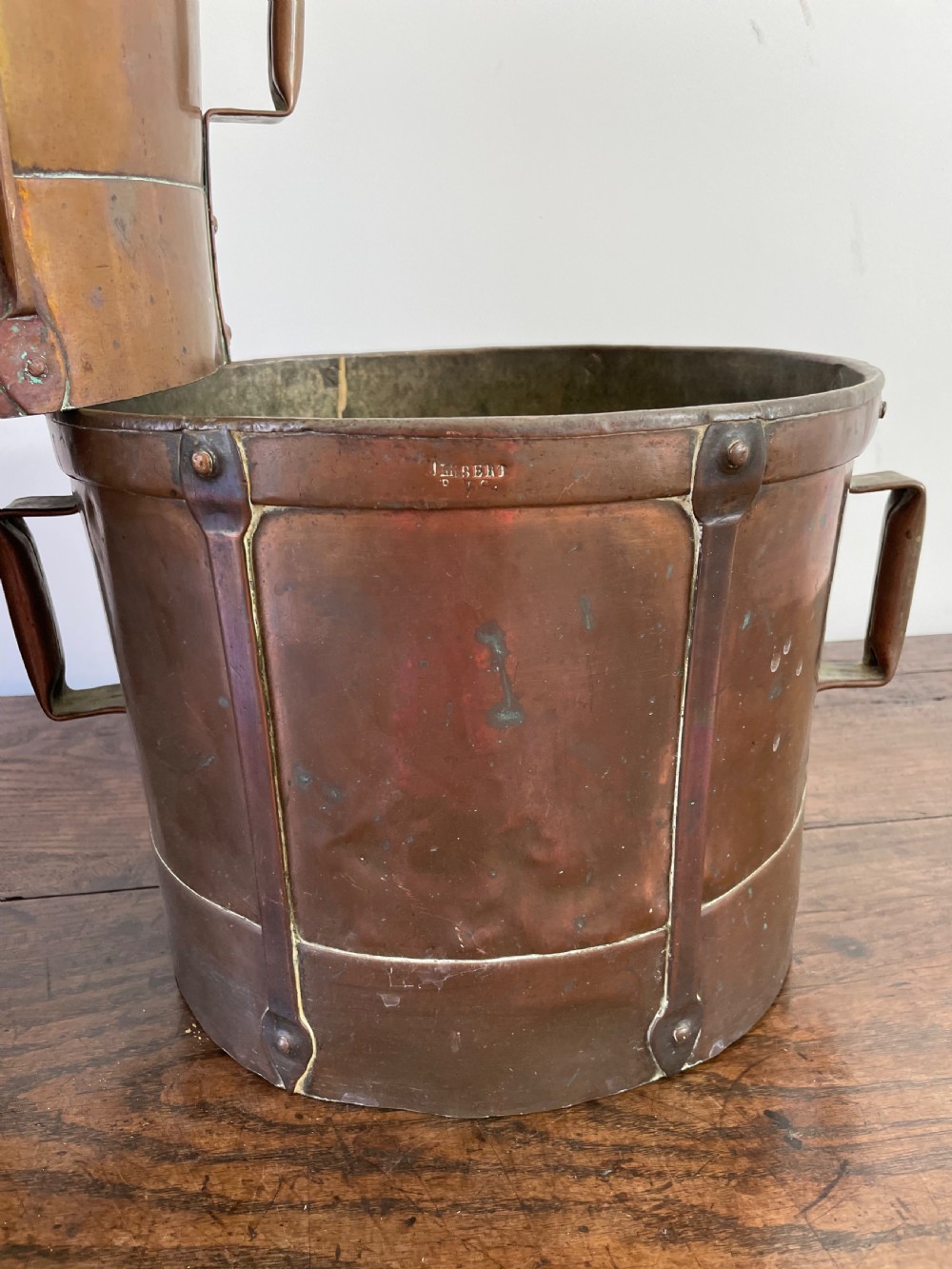 3 antique French water carriers  View IV