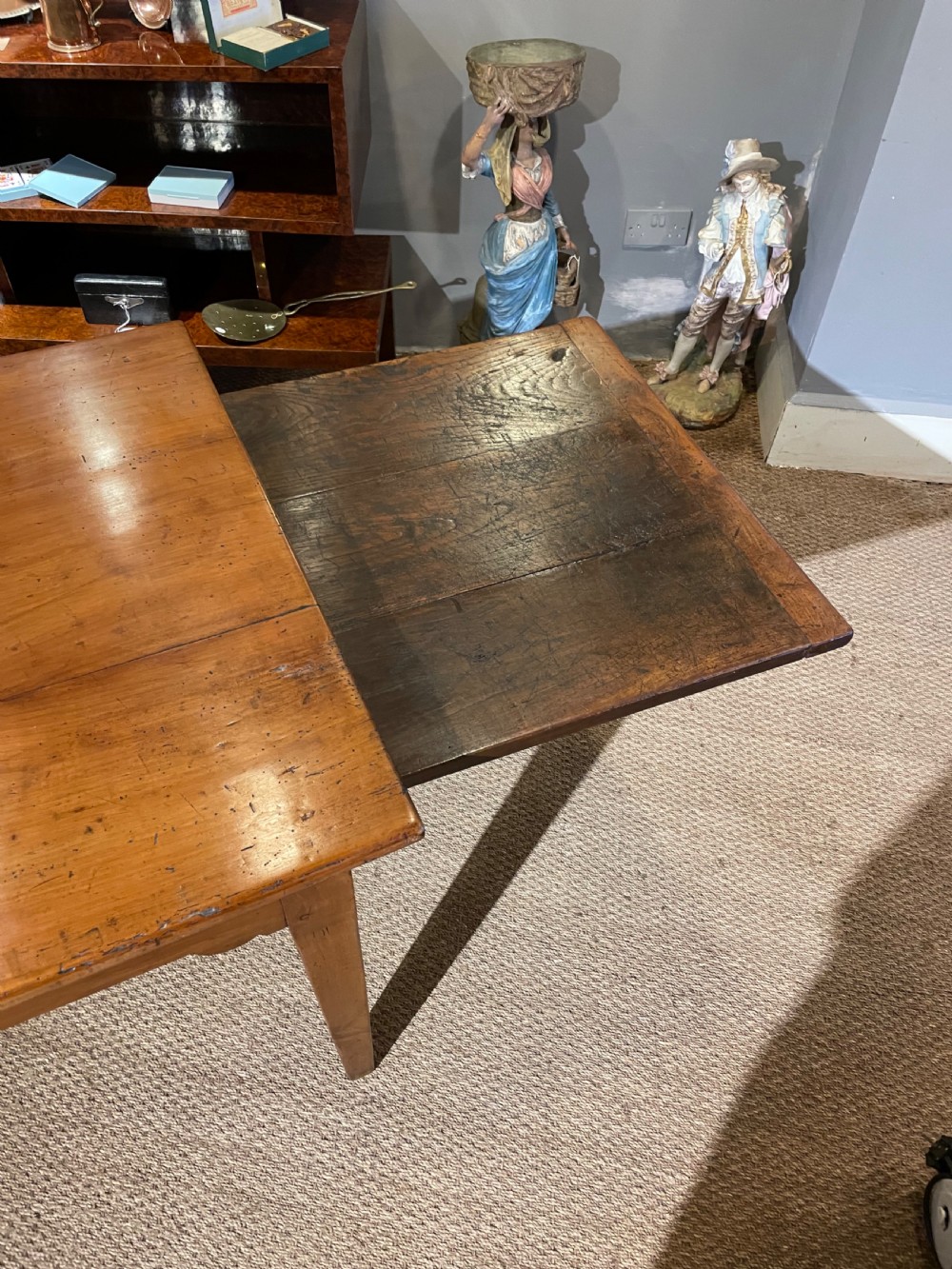 Cherry wood farm house table  View VIII