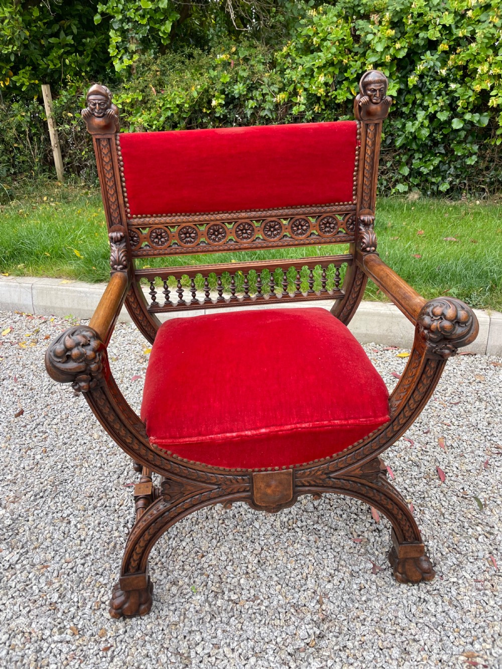 Renaissance style armchair  View II