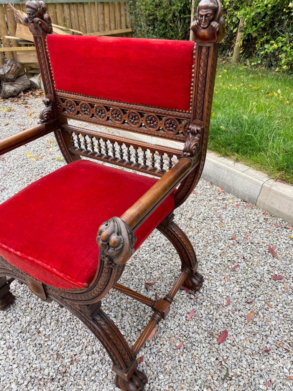 Renaissance style armchair  View IV