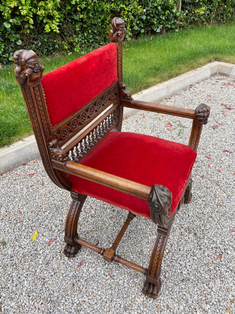 Renaissance style armchair  View V